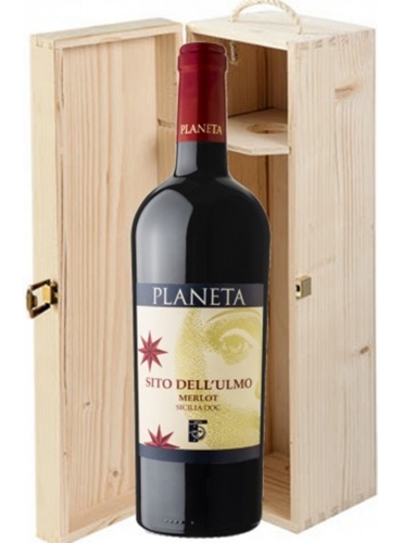 Sito dell'Ulmo Merlot 2020 magnum in legno